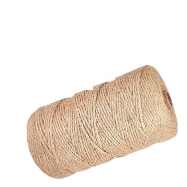 Imagem de Cordão de jardim, corda de fibra de 328 metros para artesanato DIY, laços multifuncionais para embrulho de presente, jardinagem e decoração de casa, marrom