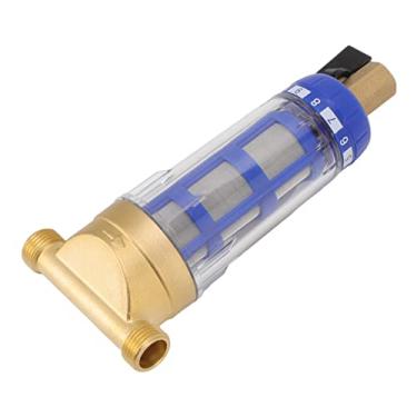 Imagem de Phefop Filtro de água de Sedimentação Ciclônica, Filtro de água de Casa Inteira de Cobre para Filtragem Eficaz de Ferrugem, Sedimentos e Partículas Grandes