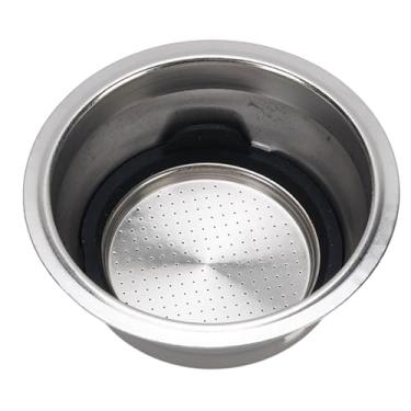 Imagem de QANYEGN Cesta de filtro de 51mm, cesta portátil de aço inoxidável, cesta de filtro portátil com arruela de silicone para ec860 ecp3420 ec680m ecp3630 (2 xícara)