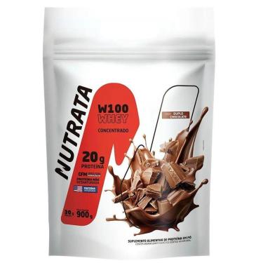 Imagem de Nutrata W100 Whey Concentrado 900g refil-Unissex