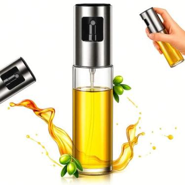 Imagem de Spray Borrifador Pulverizador de Azeite Vinagre Óleo 100ml em Vidro pa