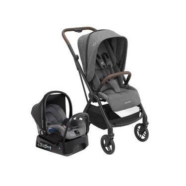 Imagem de Carrinho com Bebê Conforto Travel System Leona² Trio Select Grey - Maxi-Cosi