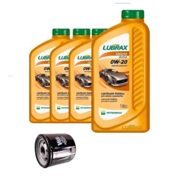 Imagem de Kit troca 4 Oléos 0w20 + Filtro Tracker 1.0 12v 3 Cilindros 116 cv/Turbo 132 cv 2020 2021 2022