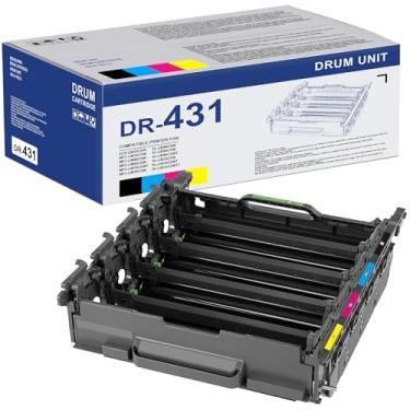 Imagem de DR-431CL Bateria de substituição para Brother DR431CL Drum Unit HL-L8260CDW HL-L8360CDW HL-L8360CDWT MFC-L8610CDW MFC-L8900CDW, bateria DR 431CL até 31.000 páginas (apenas tambor)