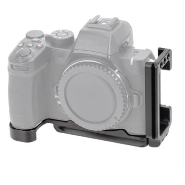 Imagem de Tangxi L Suporte para Z50ii, Câmera Dslr L Suporte Vertical Horizontal Comutação tripé Placa de Liberação Rápida para Estabilizador tripé monopé