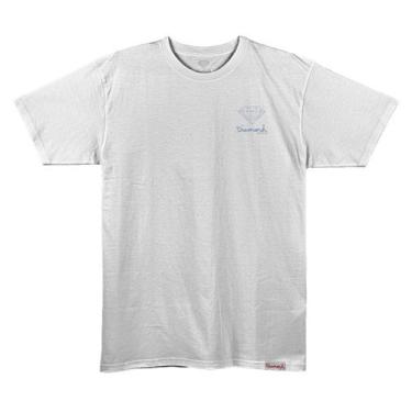 Imagem de Camiseta Diamond Small Og Sign Tee - V26DIC02 - Diamond Supply Co, Whi