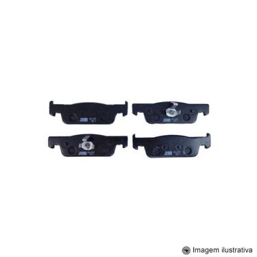 Imagem de Pastilha de Freio Dianteira Logan 14 / ... Sistema Teves sem Alarme