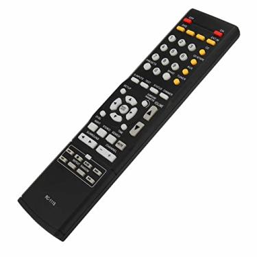 Imagem de Cryfokt Substituição de Controle Remoto AVR 390, Receptor AV Ergonômico Remoto para, para AVR 2809, Material ABS