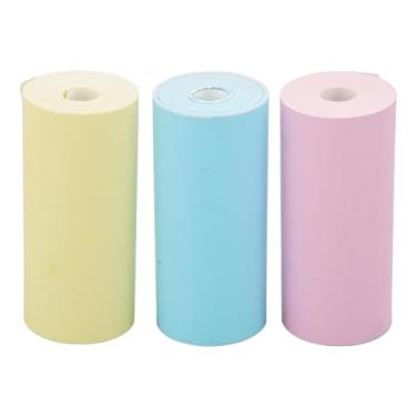Imagem de Generic Mini Rolos de Papel para Impressão Coloridos Versáteis Papéis para Impressora Térmica DIY para Organizar Tarefas, Páginas da Web e Fotos, 12 Rolos para Trabalho, Estudo, Viagens, Cada 2,2 X