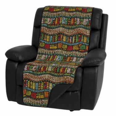 Imagem de Manta Capa Protetora para Poltrona do Papai Impermeável (Preta tribal)