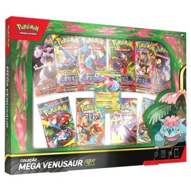 Imagem de Pokémon Mega Venusaur EX Box Coleção Oficial Português PT