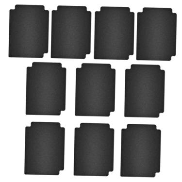 Imagem de Generic 10x divisores de cartão de negociação, divisores de página de cartão, divisor de caixa de cartão, tamanho padrão com abas para cartões de jogos, preto