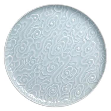 Imagem de fruteira cesta Cesta de frutas e vegetais de bancada tigela celadon placa de frutas chinesa leve lanche de luxo prato criativo bancada