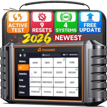 Imagem de FOXWELL NT809 OBD2 Diagnóstico Automóvel Profissional Todo o Leitor de Código do Sistema Controle Bidirecional Mais de 30 serviços de Redefinição Carro ferramentas de Diagnóstico
