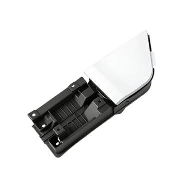 Imagem de Lalf Tampa branca para dobradiça de porta de enchimento de combustível para Ford Transit Van 150 250 350 substituição de motor a gasolina CK4Z-5427936-A CK4Z61405A26B.