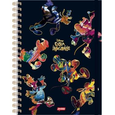 Imagem de JandaIA - Caderno Neo com Pauta Inteligente Univ 1 matéria 80fls reposicionáveis - Disney Projeto Deei
