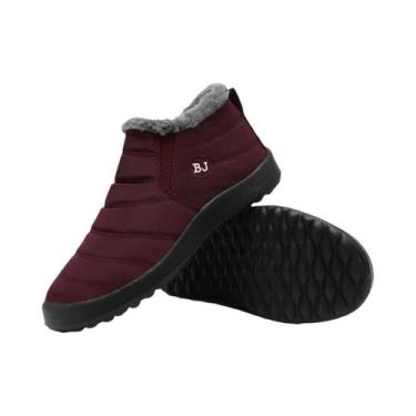 Imagem de Botas De Plataforma Impermeáveis Para Mulheres, Calçados De Inverno Fa