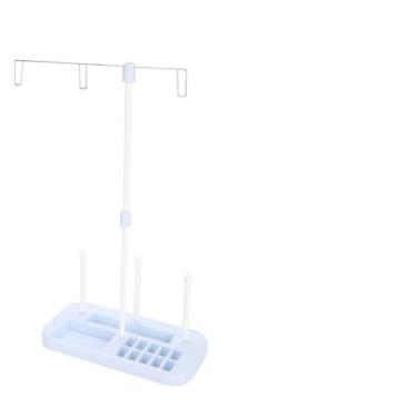 Imagem de Naroote Suporte Ajustável de Carretel de Linha de Bordado, Leve para Máquina de Costura, Plataforma Organizada para Esgotos e Artesãos