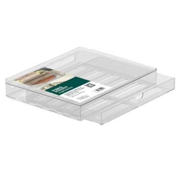 Imagem de ORGANIZADOR EMPILHAVEL PARA JOGO AMERICANO/SOUSPLAT 55,5 X 45 X 9 CM - REF 2112