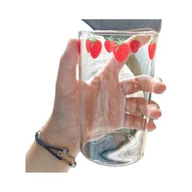 Imagem de Copo De Água Com Estampa De Morango Anime NANA Oosaki Nana Cosplay Can