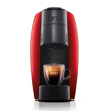 Imagem de Cafeteira Espresso Tres 3 Corações Lov Automática Vermelha - 220V
