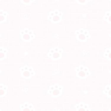 Imagem de EPPKILY Papel de parede rosa com estampa de pata descascar e colar papel de parede fofo para berçário de gato rosa autoadesivo removível adesivos de parede para quarto de crianças armários bancadas