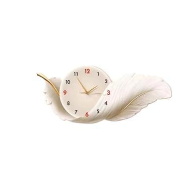Imagem de KHUTRW3D Relógio de parede de cozinha para sala de estar, relógio de pintura de decoração de sala de jantar, relógio de parede silencioso de alta qualidade, adequado para sala de estar, estudo