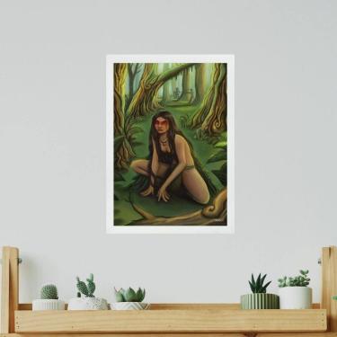 Imagem de Quadro Decorativo Comadre Fulozinha 24X18Cm