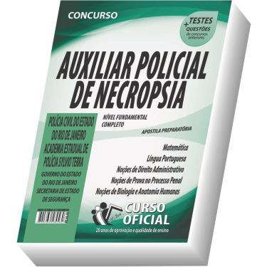 Imagem de Apostila Pc-Rj - Auxiliar Policial De Necropsia
