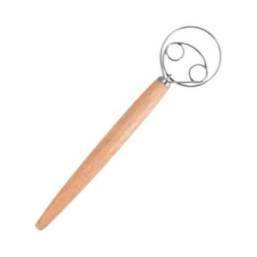 Imagem de Batedor De Massa Grande Em Aço Inoxidável, Misturador De Pão, Batedor 