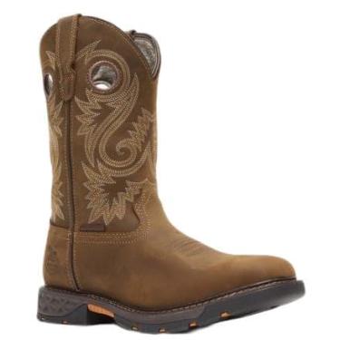 Imagem de Georgia Boot Bota de trabalho masculina impermeável Carbo-Tec FLX, Marrom, 7 Wide