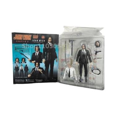 Imagem de Figura De Ação John Wick Capítulo 2 Mafex 085 4, Modelo Colecionável, 