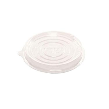 Imagem de Tampa Descartável Para Sopeira 250ml Natural Em Pvc Vem (1.800 Un.)