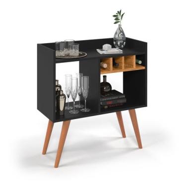 Imagem de Aparador Barzinho Adega Sala Jantar Buffet Industrial Rubi - Quality M