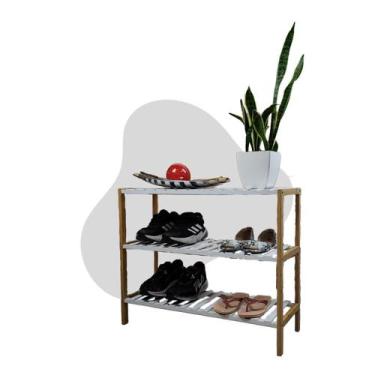 Imagem de Sapateira Industrial De Entrada De Chão Suporte Para Sapatos - Member'