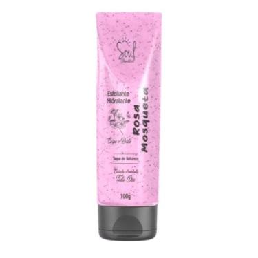 Imagem de Hidratante Esfoliante Corporal 100g Soul Cosméticos, Rosa Mosqueta