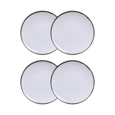 Imagem de Conjunto 4 Pratos Sobremesa 19cm Canyon Porcelana Tramontina