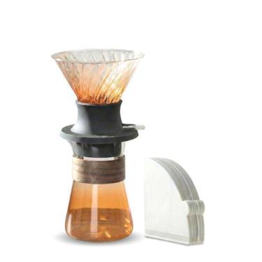 Imagem de Kit Coador de Imersão em Vidro Switch V60-02 Âmbar ILC - Ilovecoffee