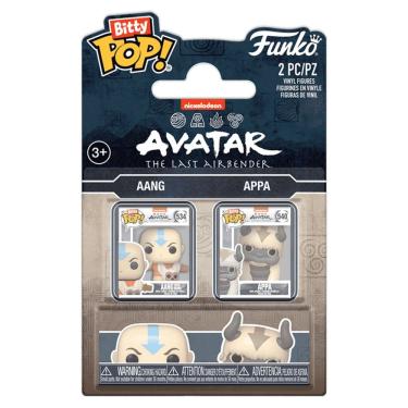 Imagem de Funko Bitty Pop Avatar The Last Airbender Aang & Appa 2-Pack