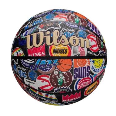 Imagem de Bola Wilson De Basquete NBA All Team Retro-Unissex