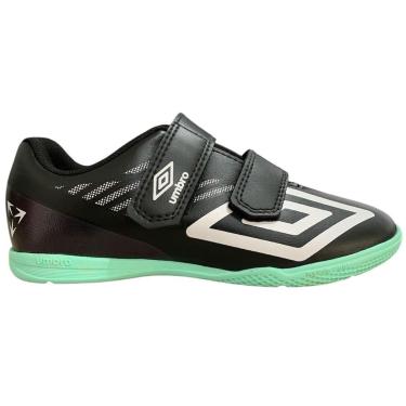 Imagem de Chuteira Futsal Umbro Velocita Kids Infantil Preto-Unissex
