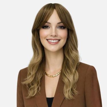 Imagem de Peruca Wig Implantada Fibra Orgânica Shining MO02244 - Central dos Cab