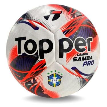 Imagem de Bola Topper Futebol Campo Samba V Pró 2026 Oficial