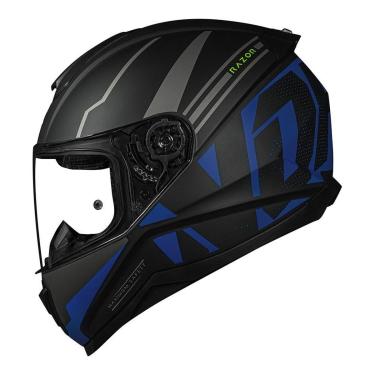 Imagem de Capacete Masculino Norisk Razor Full Azul Fosco Moto Motoqueiro-Unissex