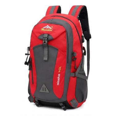 Imagem de Mochila 40L Impermeável para Trilha Caminhada Viagem Camping Nylon Lev