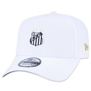 Imagem de Boné New Era Santos 9FORTY A-Frame Aba Curva Snapback-Masculino