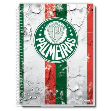 Imagem de Caderno 10 Materias Palmeiras 160 Folhas Credeal