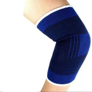 Imagem de Par De Joelheira Elástica Anatômica Para Compressão - GGN Utilidades