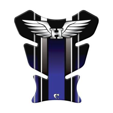 Imagem de Adesivo Protetor De Tanque Moto Honda ASa Azul - Cobra Motoparts, Azul