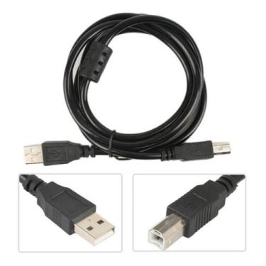 Imagem de Cabo Usb 2.0 Universal Compativel Para Impressoras Hp-epson 3m - HP/EP